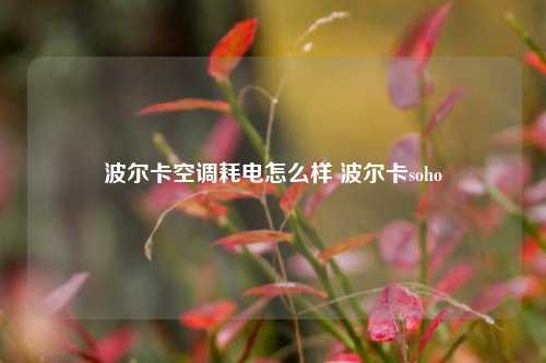 波尔卡空调耗电怎么样 波尔卡soho