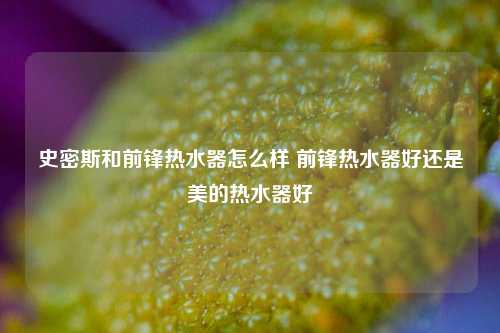 史密斯和前锋热水器怎么样 前锋热水器好还是美的热水器好