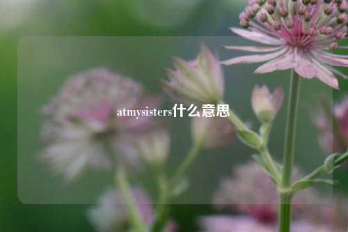 atmysisters什么意思